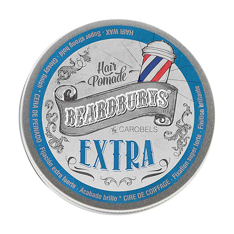 Чоловіча помада для укладання волосся Beardburys Extra Hair Pomade Екстра сильна фіксація, 100 мл